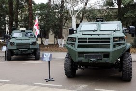 PM, defense minister attend presentation of reconnaissance vehicle made in Georgia 