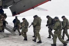 Russian troops leaving Kazakhstan 