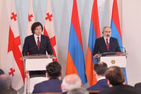 Georgian PM reaffirms commitment to regional stability in joint briefing with Armenian counterpart 