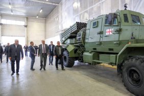 Defence minister views Georgia-Polish joint plant for domestically made drones 