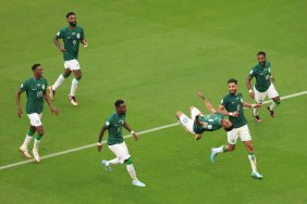 Saudi Arabia beats Argentina in World Cup game 