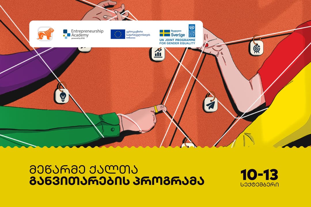 “საქართველოს ბანკისა” და UNDP-ის მეწარმე ქალთა განვითარების პროგრამის მეათე ნაკადზე მიღება დაიწყო