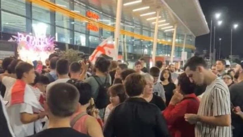 ძიუდოისტთა ნაკრები ოლიმპიადაზე ასპარეზობის შემდეგ სამშობლოში დაბრუნდა