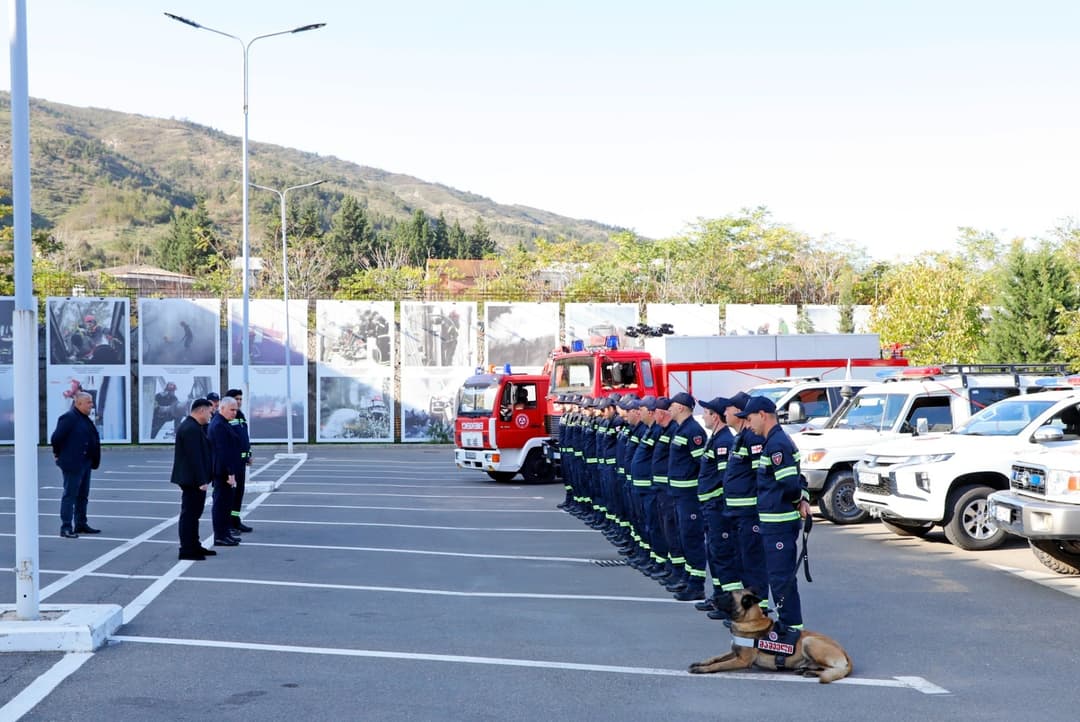 საგანგებო სიტუაციების მართვის სამსახურის უფროსი საერთაშორისო სწავლებას დაესწრო