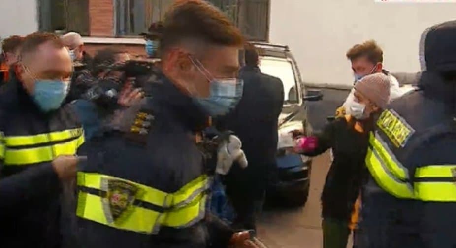 Two UNM activists arrested at a rally protesting increase in electricity fee