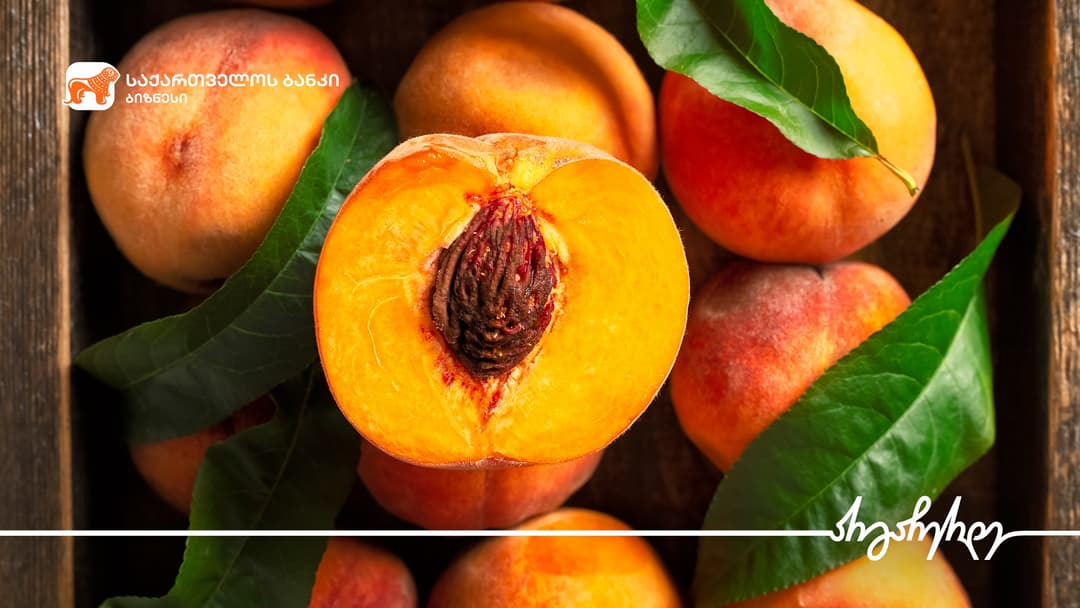 “საქართველოს ბანკის” მხარდაჭერით გურჯაანში გაშენებული ხეხილი ექსპორტზე გავიდა