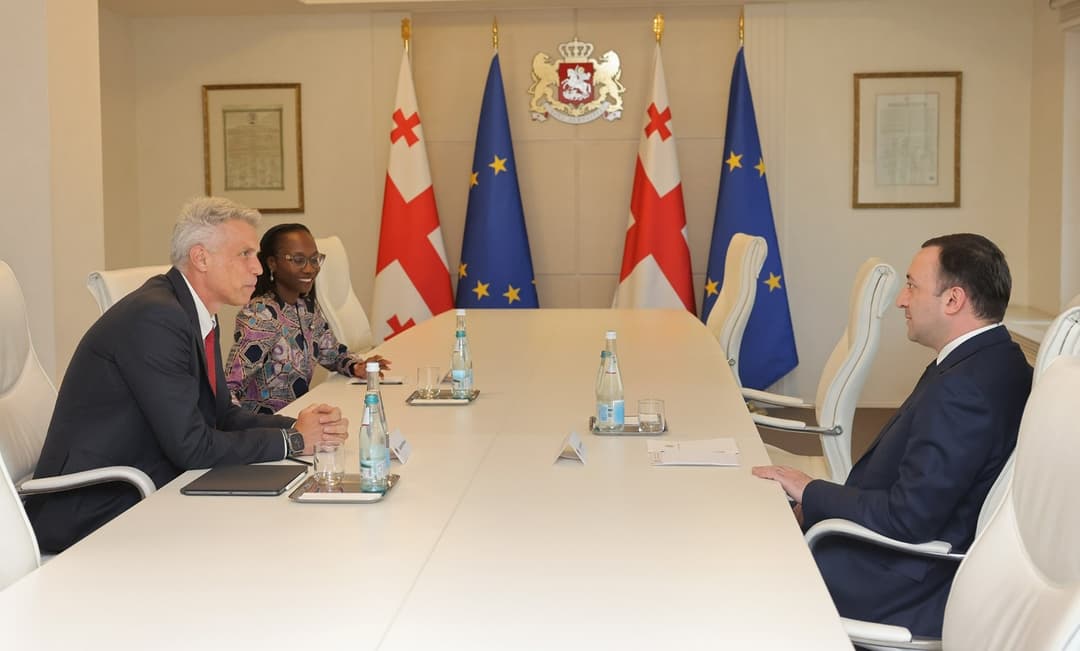 ირაკლი ღარიბაშვილი სამხრეთ კავკასიაში მსოფლიო ბანკის ახალ რეგიონალურ დირექტორს შეხვდა