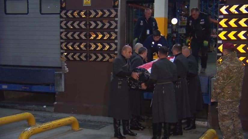 Georgian volunteer killed by Russian troops in Ukraine repatriated