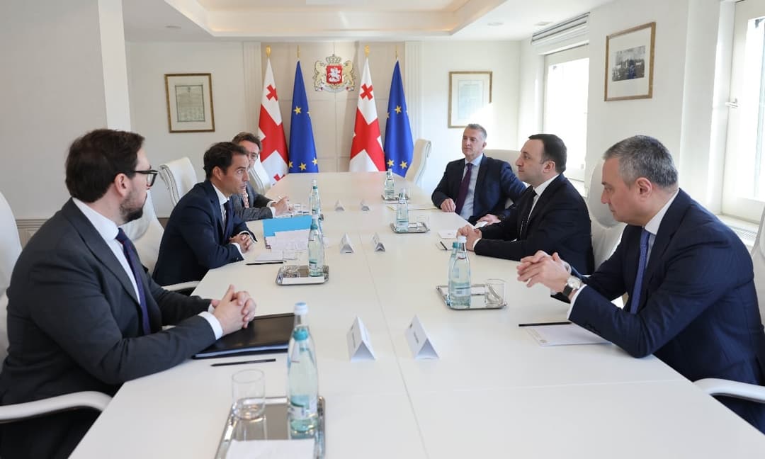 ირაკლი ღარიბაშვილი ხავიერ კოლომინას შეხვდა