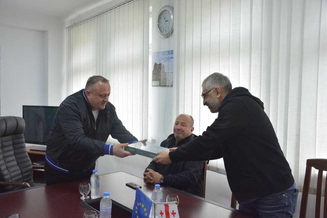 ჭიათურის მერი თეატრის ახალ სამხატვრო ხელმძღვანელს შეხვდა