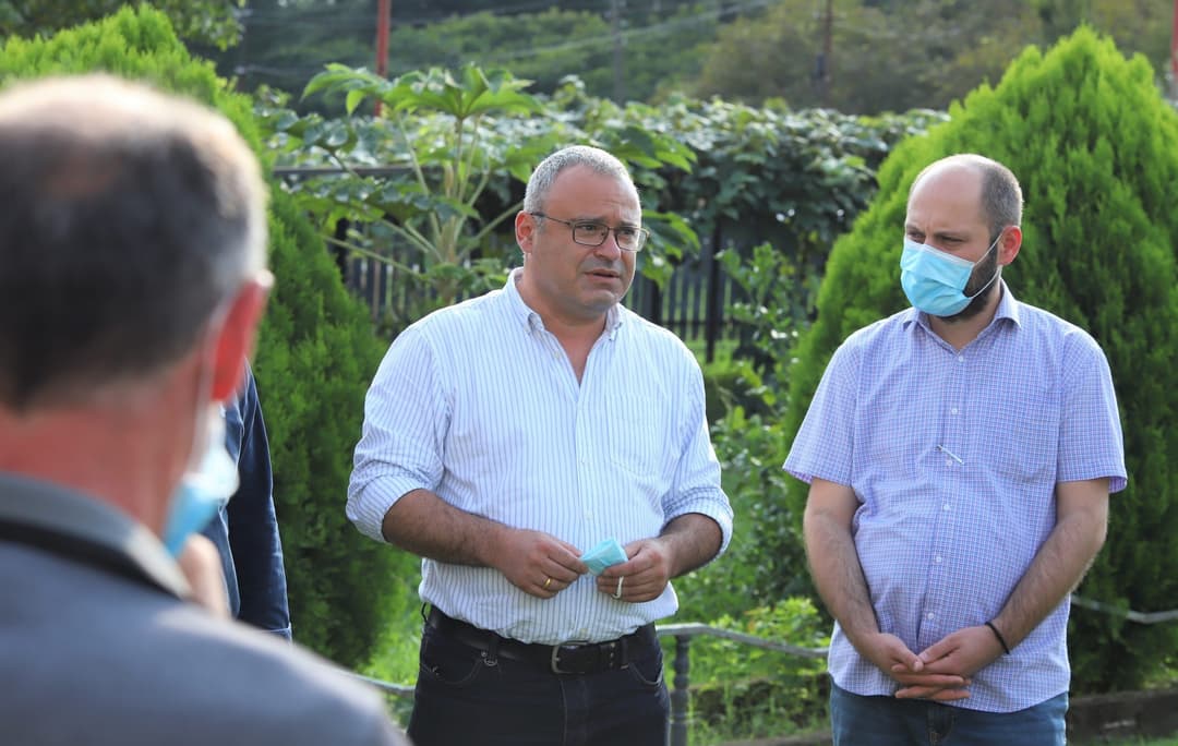 მამუკა წოწერია საარჩევნო კამპანიის ფარგლებში მოსახლეობასთან შეხვედრებს აგრძელებს