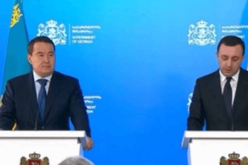 Georgian-Kazakh PMs say trade turnover increased 7 times last year, exceeding $600 mln