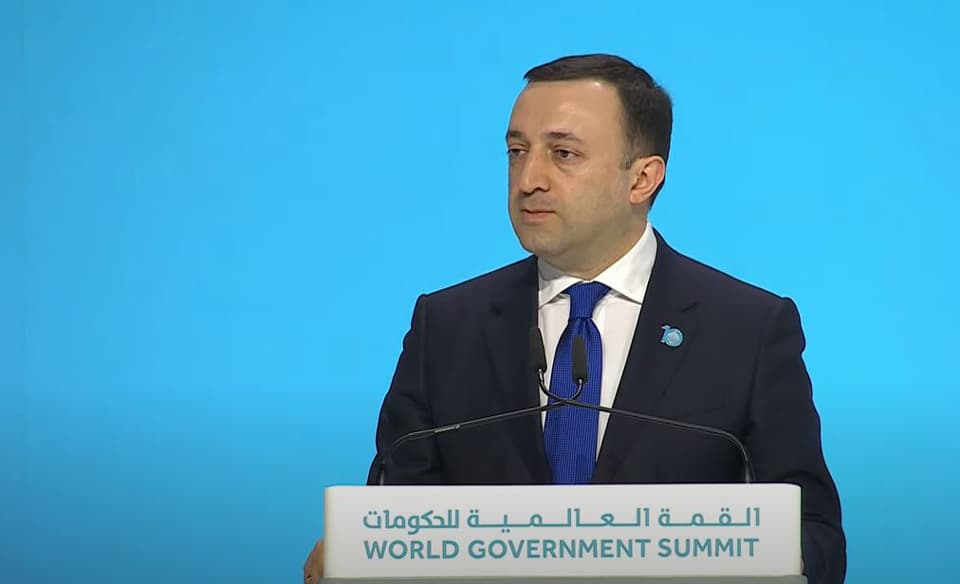 PM tells Dubai summit his office plans to develop Georgia into multi-dimensional regional hub