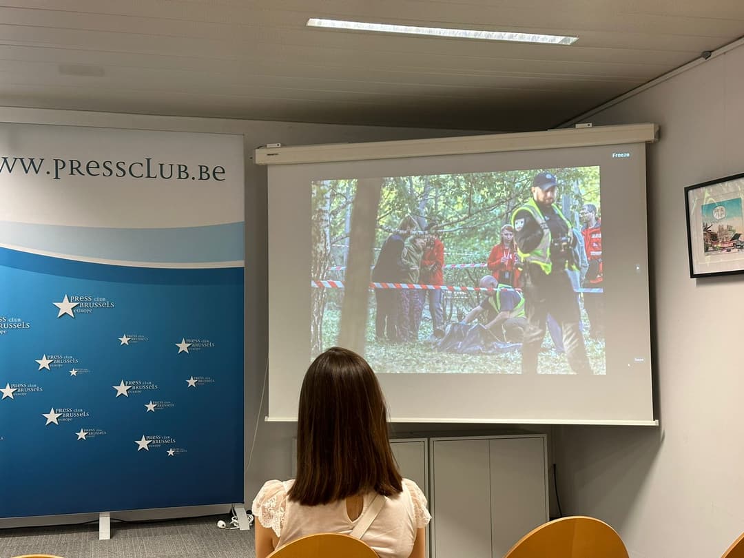 Press Club Brussels Europe showcases documentary on Ukraine war to send alarms to wider world