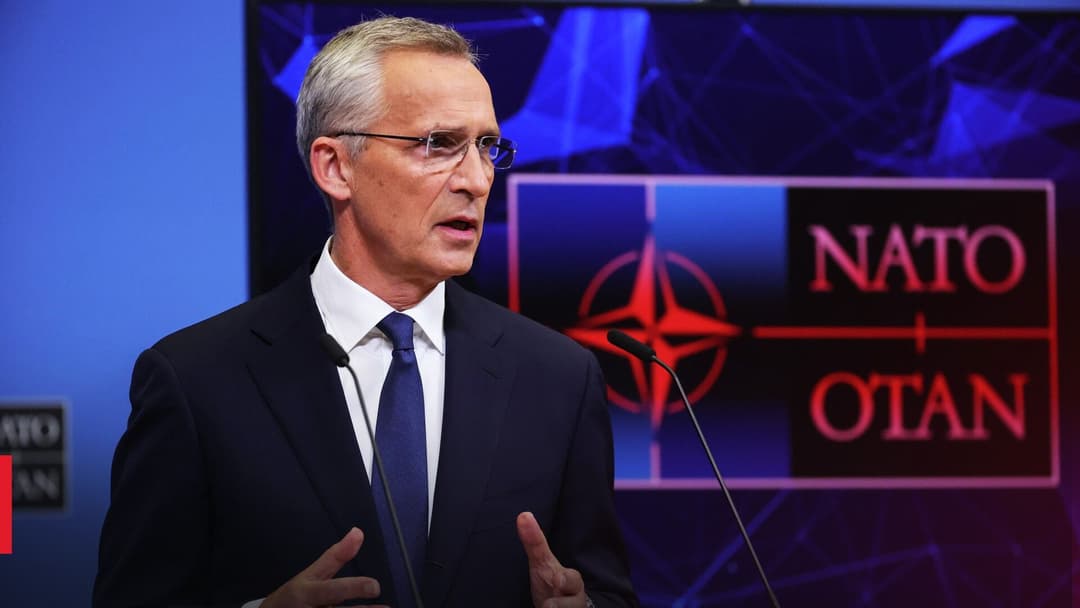 Stoltenberg’s mandate as NATO sec-gen extended for one year