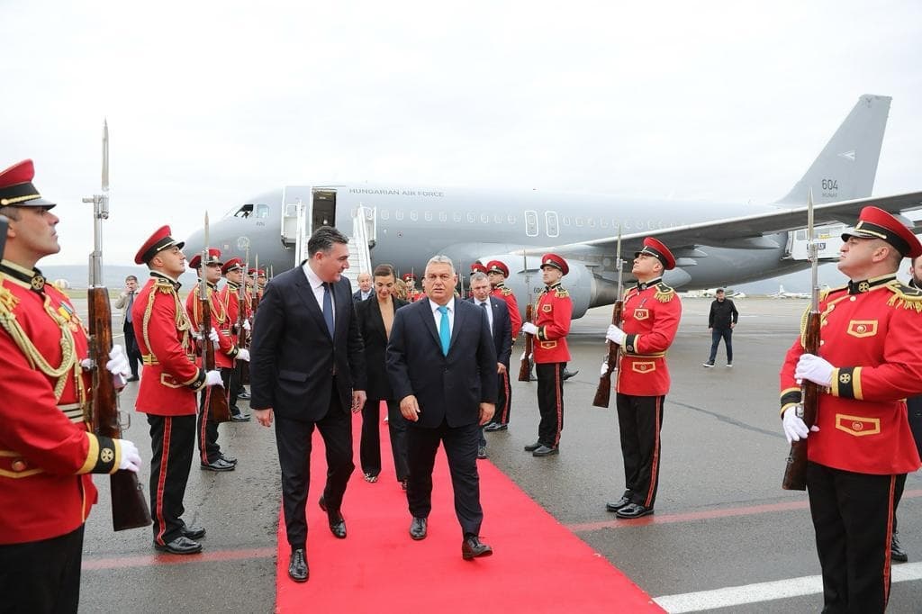 Hungarian PM in Tbilisi on official visit