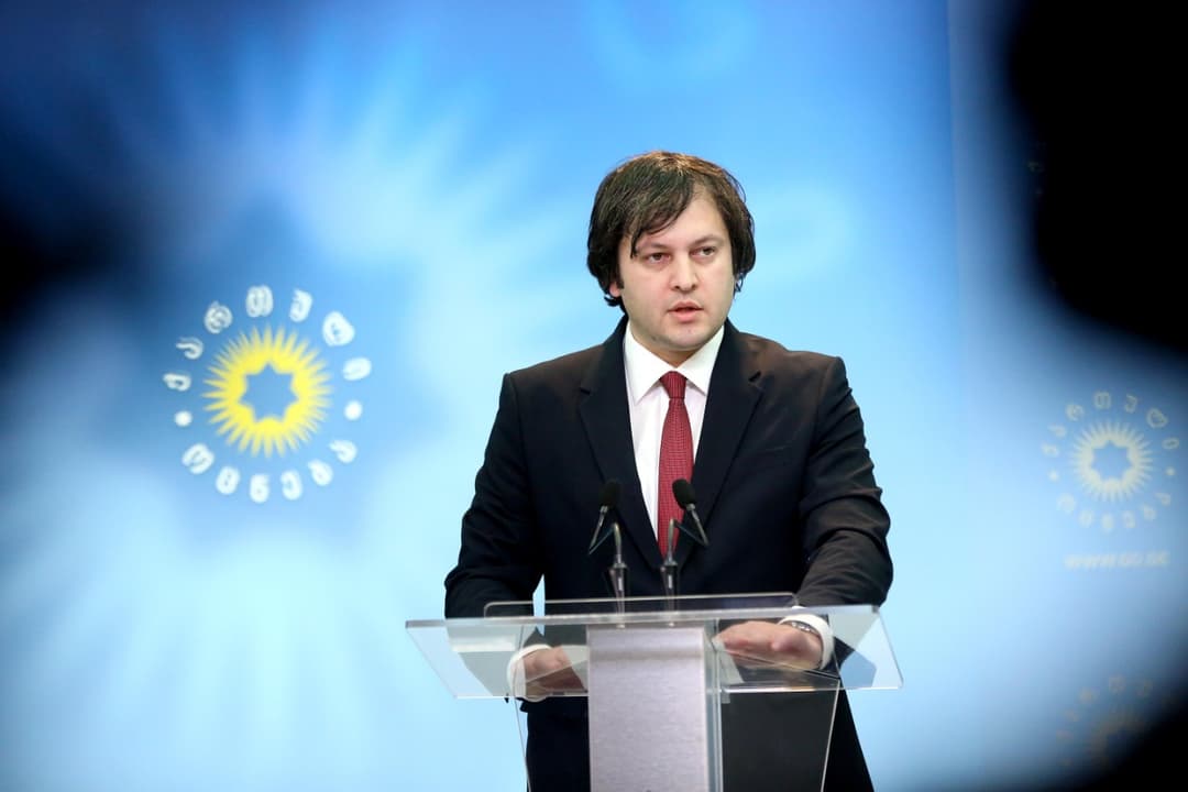 Ruling party head says about 110,000 Russians in Georgia