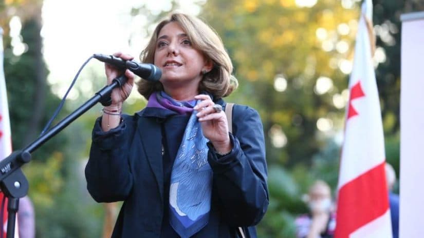 Opposition MP Samadashvili accuses ruling party of repressing the president