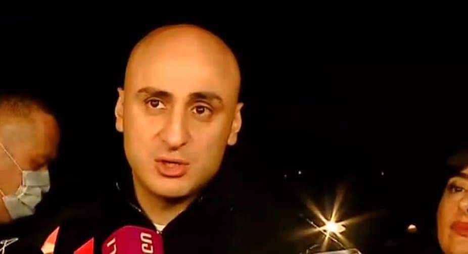 Man attacks UNM head Melia at Vazisubani polling station