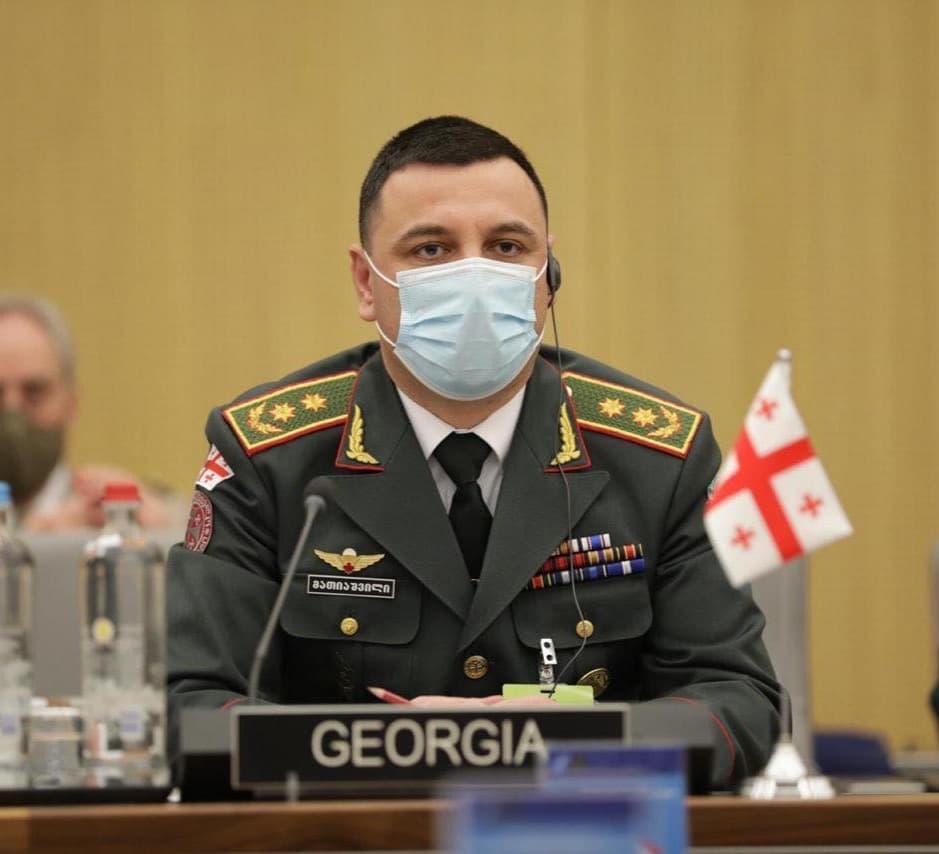 საქართველოს თავდაცვის ძალების მეთაური გენერალ მარკ მილს შეხვდა