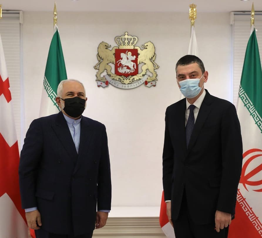 The Prime Minister of Georgia discusses situation in region and development of bilateral trade and economic ties with Iranian Foreign Minister