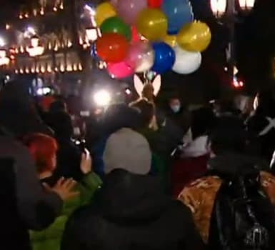 თბილისში “დაუმორჩილებლობის მარში” იმართება