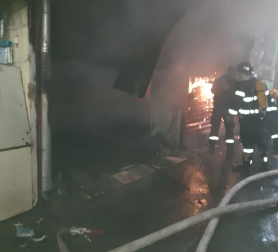 ლილოს ბაზრობის ტერიტორიაზე ხანძარი ლოკალიზებულია