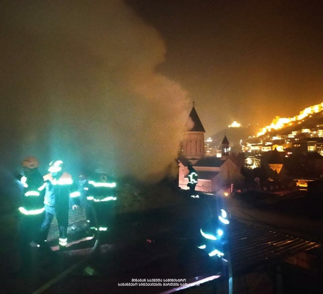 გრიგოლ ხანძთელის ქუჩაზე საცხოვრებელ სახლში გაჩენილი ხანძრის შესახებ