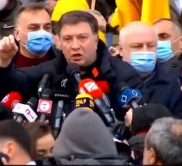 “მთავრობის კანცელარია არის დღეს მთავარი უტვინობის და ბოროტების სიმბოლო, ჩვენი ვალია, მივიდეთ იქ”