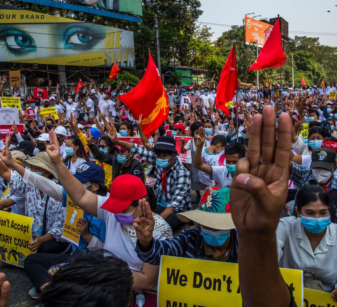 Four dead in Myanmar as police fire to break up protests as diplomatic effort stalls