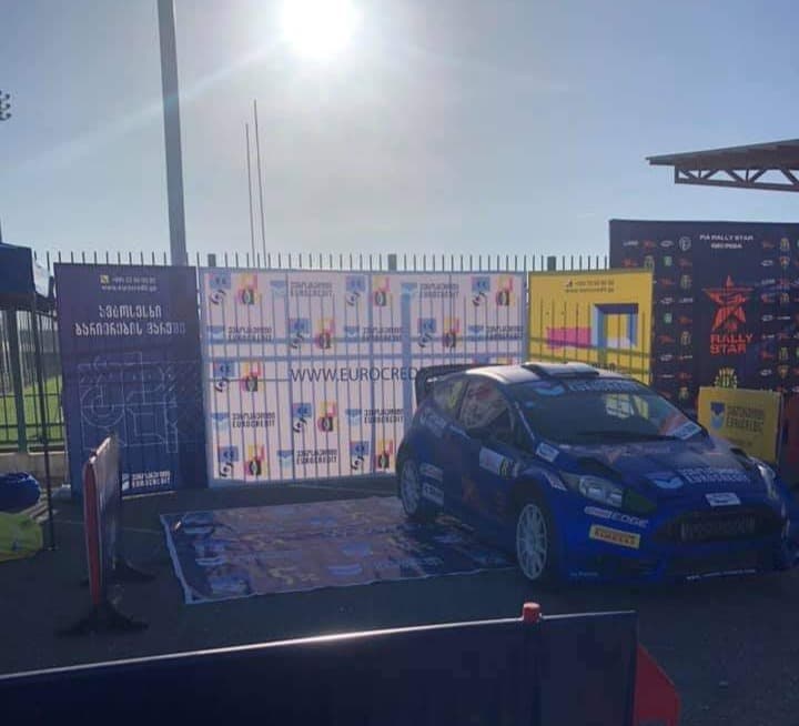 ქუთაისის “აია არენას” ავტოსადგომზე “FIA Rally Star Georgia”-ს მესამე დასკვნითი ეტაპი იმართება