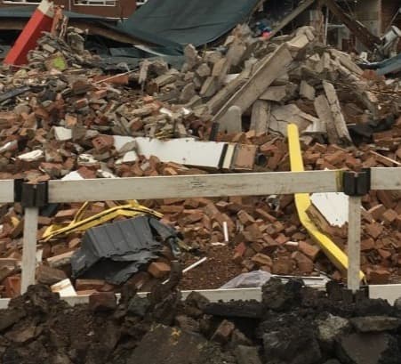 An explosion thundered at a military base in Guinea, killing 15 people