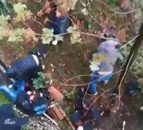 ჭყონდიდის ეპარქიაში მომხდარი ინციდენტის შედეგად 10-მდე ადამიანი დაშავდა