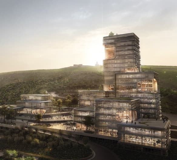 თიბისის სათაო ოფისის მშენებლობის პირველი ფაზა დასრულდა