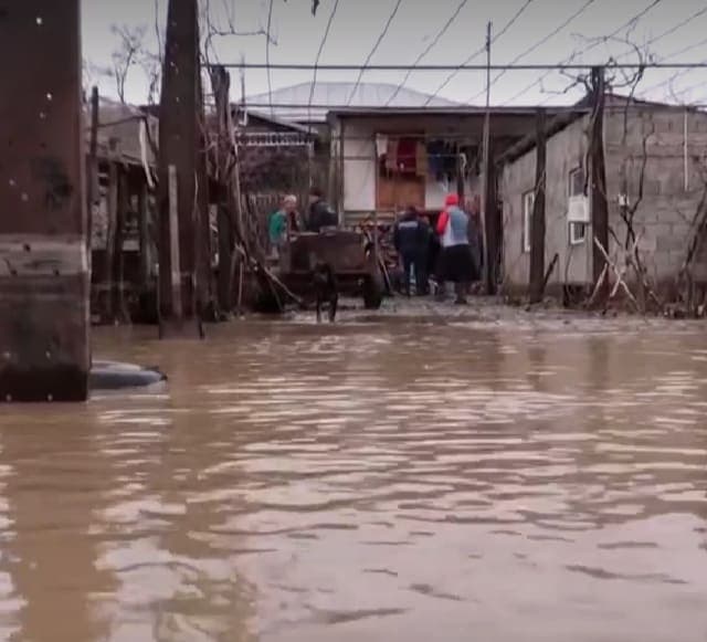 უხვმა ნალექმა პრობლემები შიდა ქართლშიც შექმნა