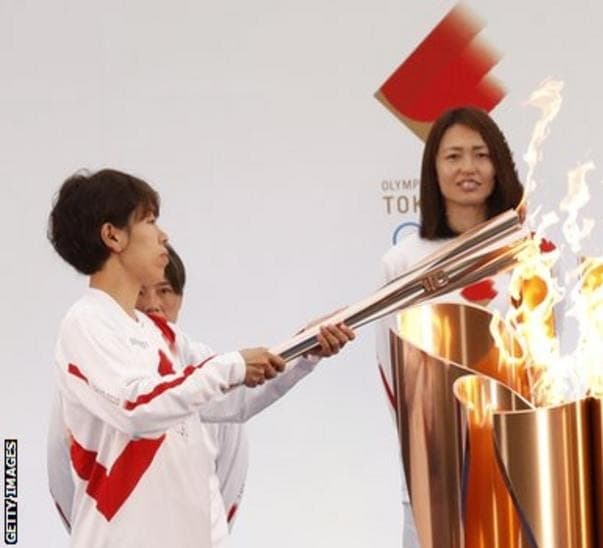 Tokyo 2020: Olympic torch relay finally begins in Japan