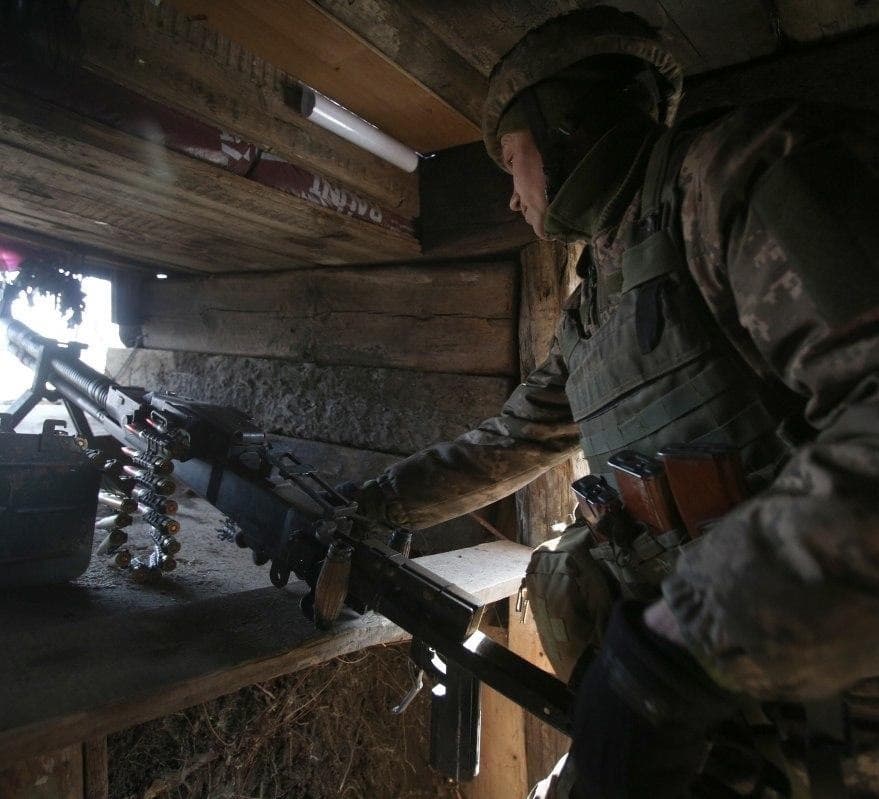Two Ukrainian servicemen were wounded in a day in Donbass