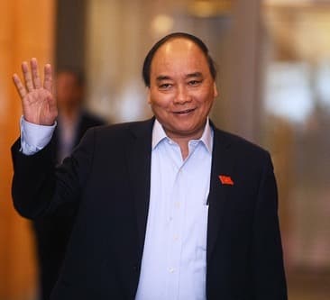 Vladimir Putin congratulated Nguyen Xuan Phuc on his election as President of the Socialist Republic of Vietnam.