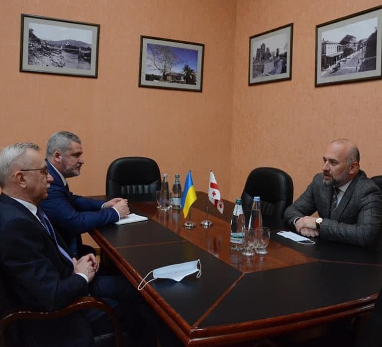 იმერეთში სახელმწიფო რწმუნებული საქართველოში უკრაინის ელჩს შეხვდა