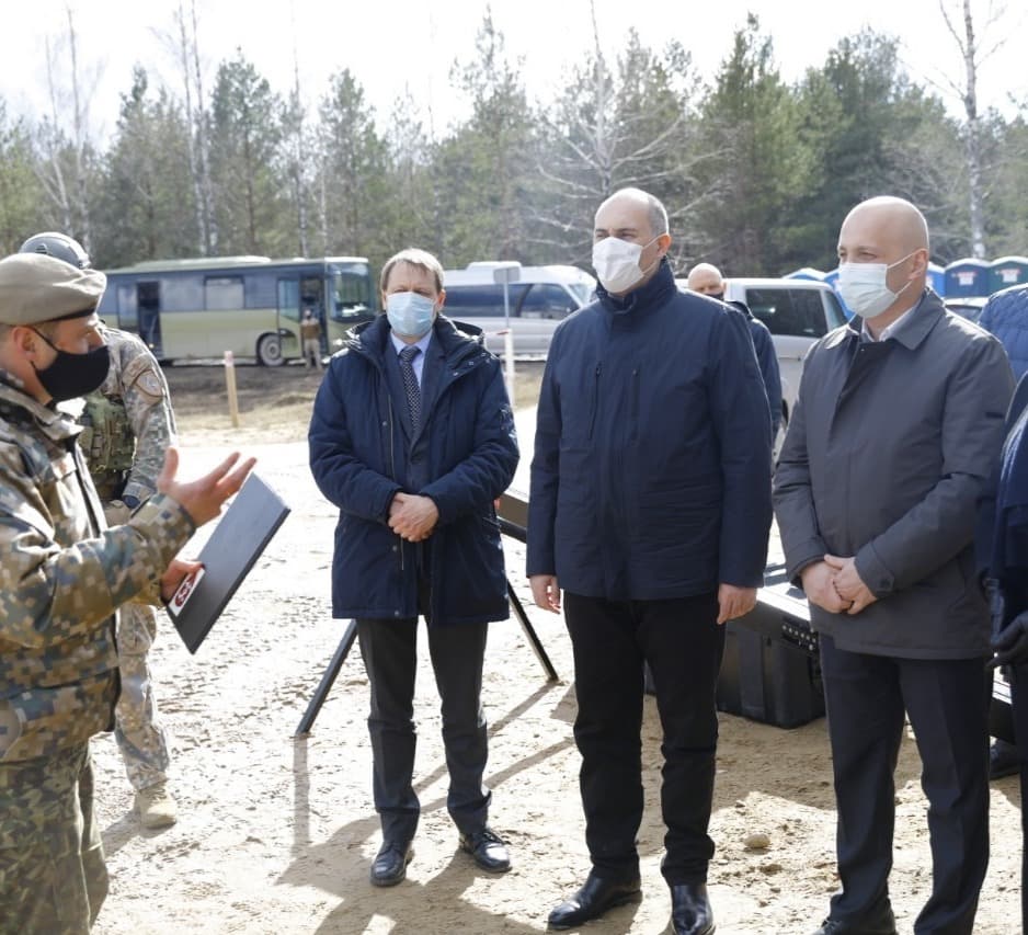 თავდაცვის მინისტრმა ადაჟის ბანაკში განთავსებული ნატო-ს გაძლიერებული მოწინავე განლაგების მრავალეროვნული საბრძოლო ქვედანაყოფი მოინახულა