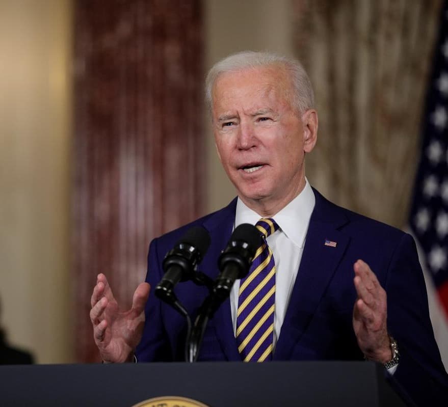 Biden accepts an invitation to speak at the US Congress