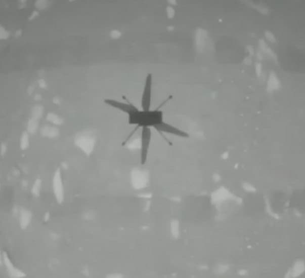 Nasa successfully flies small helicopter on Mars