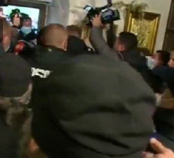 ჭყონდიდის ეპარქიაში სასულიერო პირები ერთმანეთს სიტყვიერად და ფიზიკურად დაუპირისპირდნენ