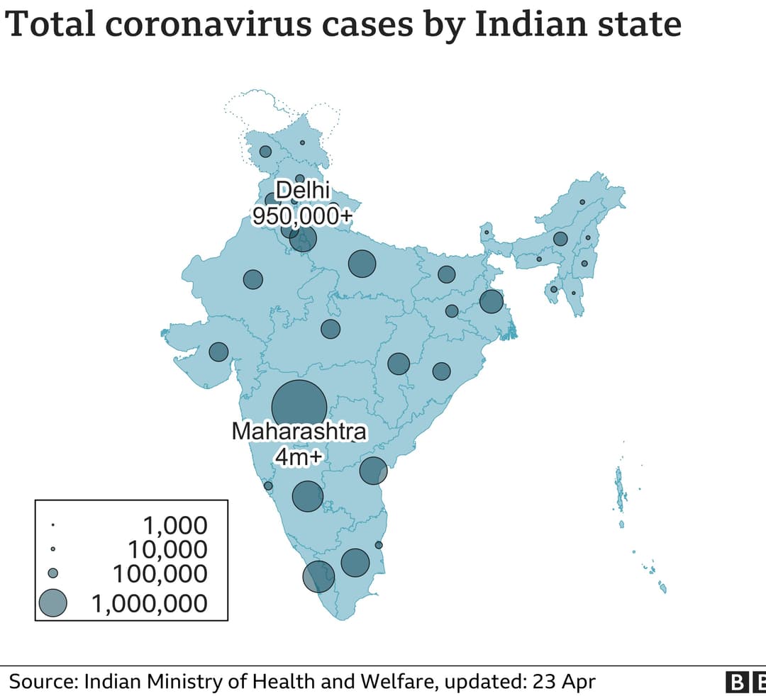 Hospitals buckle under record surge In India