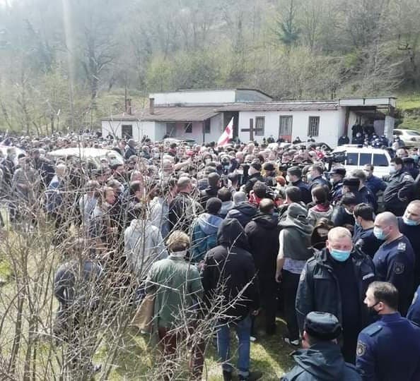 საქართველოს სხვადასხვა რეგიონში ნამოხვანჰესის საწინააღმდეგო მშვიდობიანი აქციები იმართება