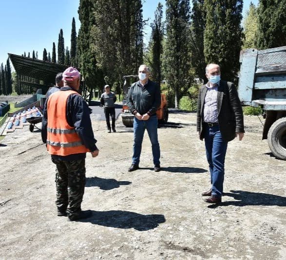 წყალტუბოს მუნიციპალიტეტში საგზაო ინფრასტრუქტურის მოწესრიგება გრძელდება