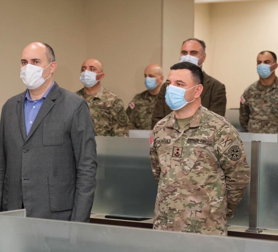 თავდაცვის ძალების 30 წლის იუბილე მშვიდობისმყოფელებს მართვის ცენტრიდან მიულოცეს