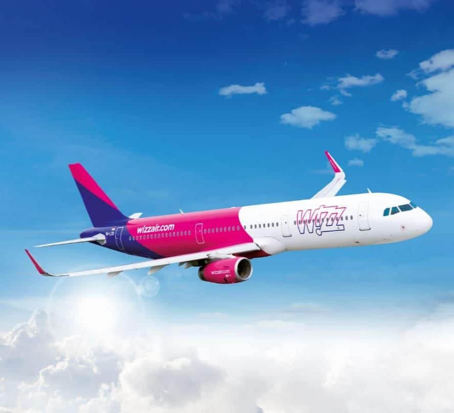 “Wizz Air” ქუთაისის საერთაშორისო აეროპორტიდან ფრენებს კიდევ 4 მიმართულებით განაახლებს