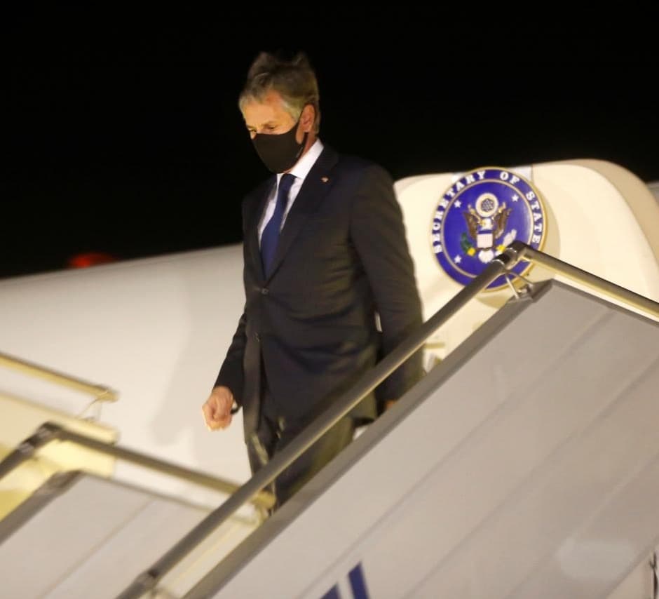 US Secretary of State Blinken arrives in Ukraine