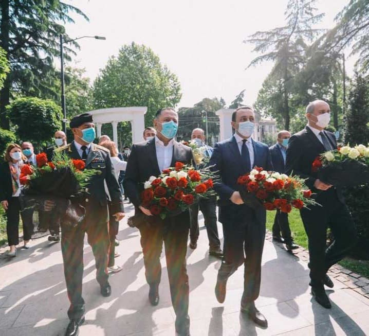 თავდაცვის მინისტრმა მეორე მსოფლიო ომში დაღუპულთა ხსოვნას პატივი მიაგო